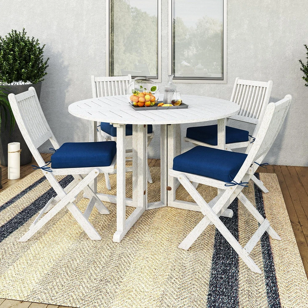 Meuble de salle à manger pliante de hauteur bar Miramar de CorLiving d'extérieur en bois dur