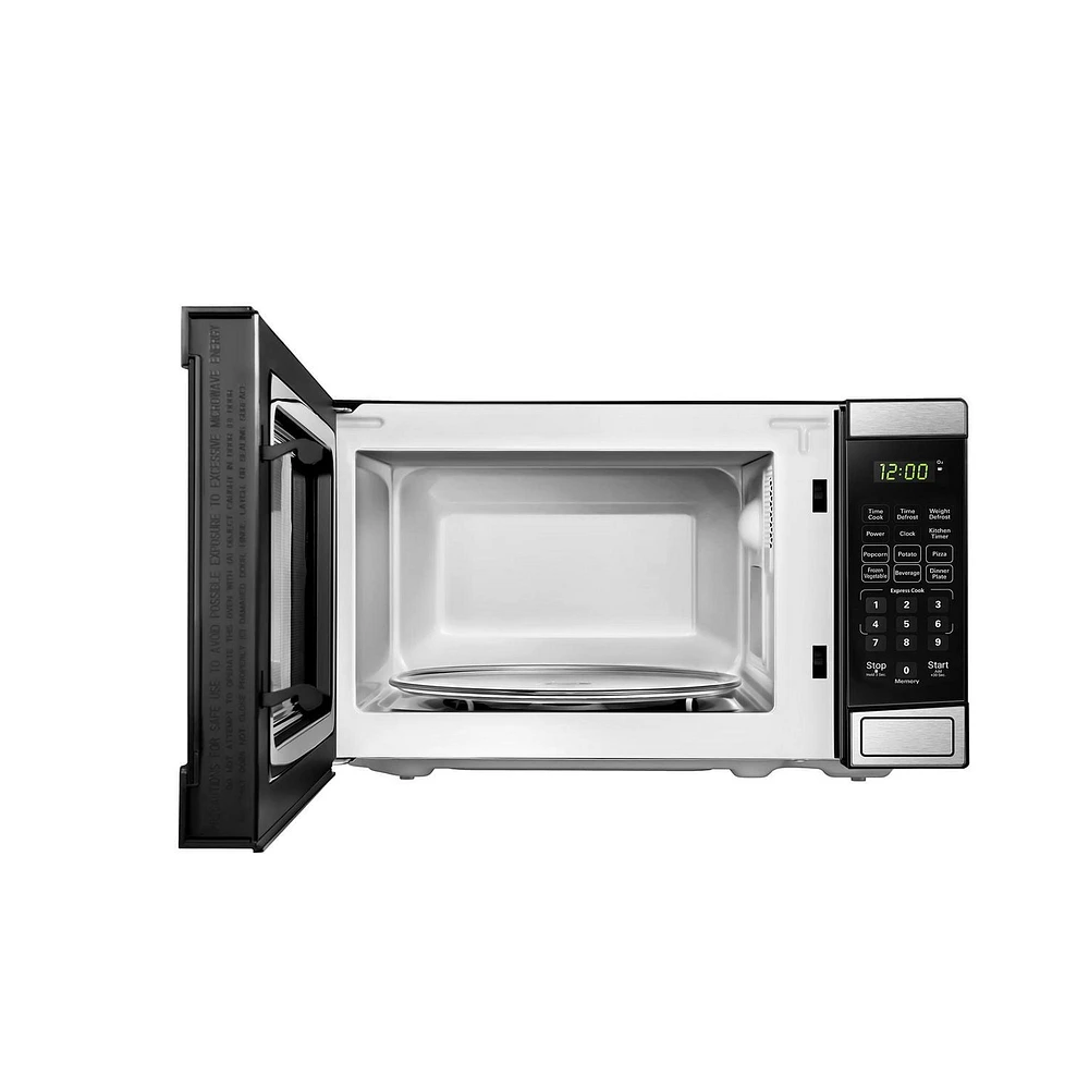 Danby DBMW0721BBS 0.7 cu. ft. Countertop Microwave in Stainless Steel