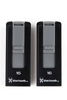 USB3.0 B253 SLIDE 16GB 2-Pack BLACKWEB