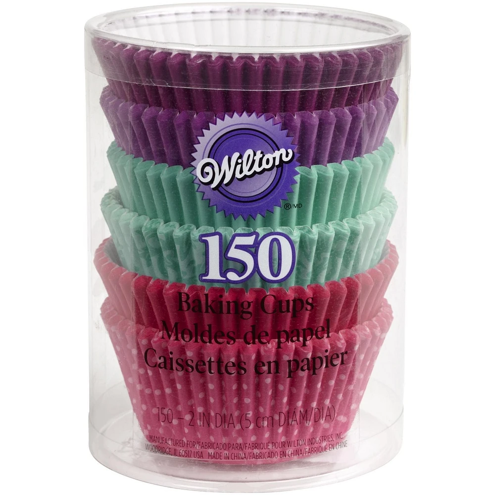 Caissettes standard multicolores Wilton
