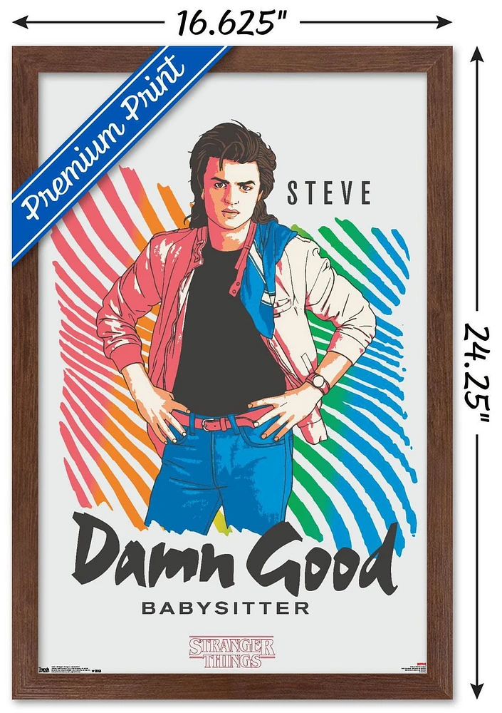 Netflix Stranger Things: Season 2 - Babysitter Wall Poster, 14.725" x 22.375"