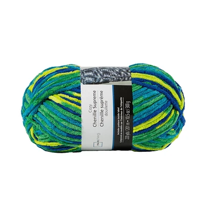 MAINSTAYS cozy white chenille yarn