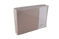 Ensemble de housse de couette - motif de bambou 400 fp coton de Maholi