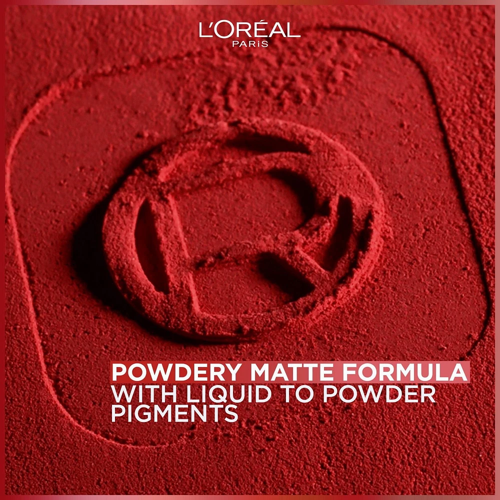 L'Oréal Paris Infallible Matte Resistance Rouge à Lèvres Liquide, 5 mL Infusé d'acide hyaluronique