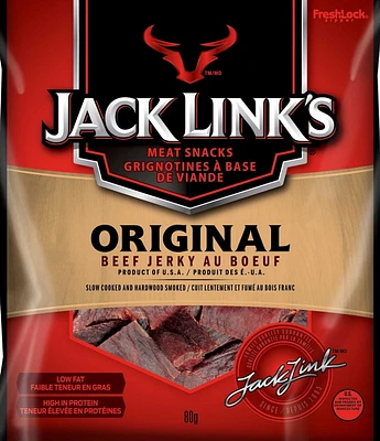 JACK LINK'S ORIGINAL BEEF JERKY 80G, JL ORIGINAL BEEF JERKY 80G