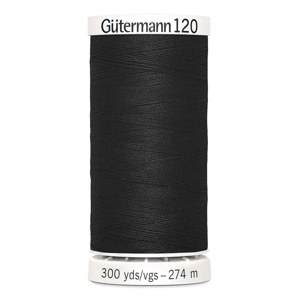 Fil tout usage Gutermann 120 à 100 % polyester 274 m/300 vgs