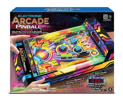 ELECTRONIC ARCADE PINBALL Recommandé pour les enfants de 6 ans et plus.