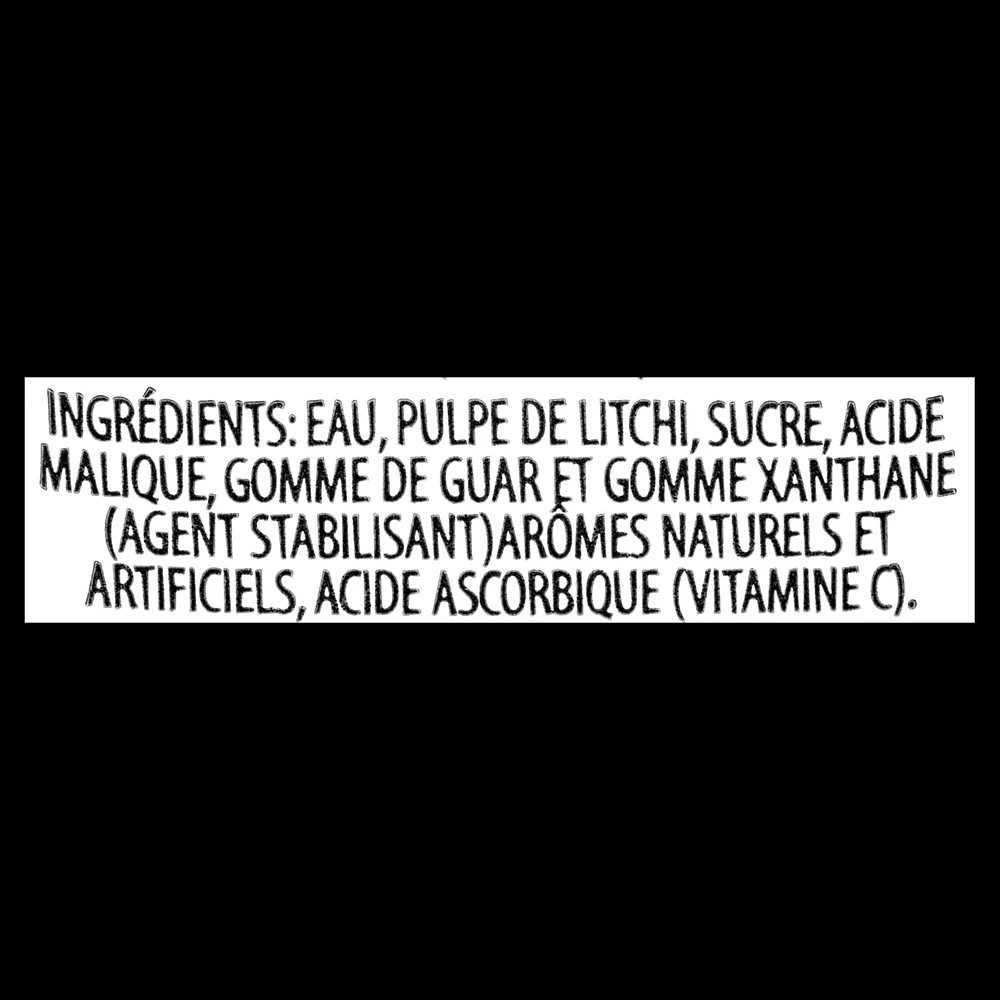 Jus Litchi Rubicon - 200ml Cree en utilasant les meillures Litchi.