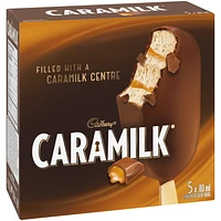 CADBURY® CARAMILK® Frozen Dessert Bars 5 x 80 ml, 5 x 80 ML