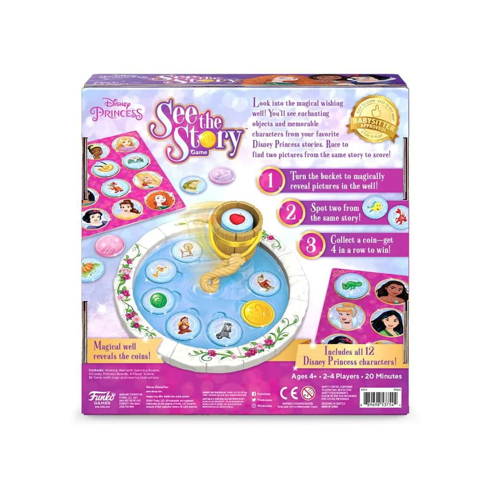 Funko Disney Princess See The Story Board Game