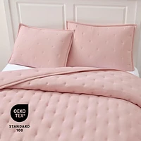 Ensemble de couette rose blush 3 pièces Mainstays