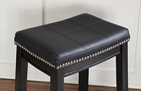 Tabouret de comptoir Warren noir