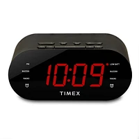 FM Dual Alarm Clock Radio with USB Charging, FM Dual Alarm Clock Radio