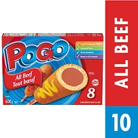 POGO® All Beef corn dogs 8-pack, 600 grams, 600 g