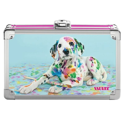Boîte pour fourniture Vaultz - motif chiot peint