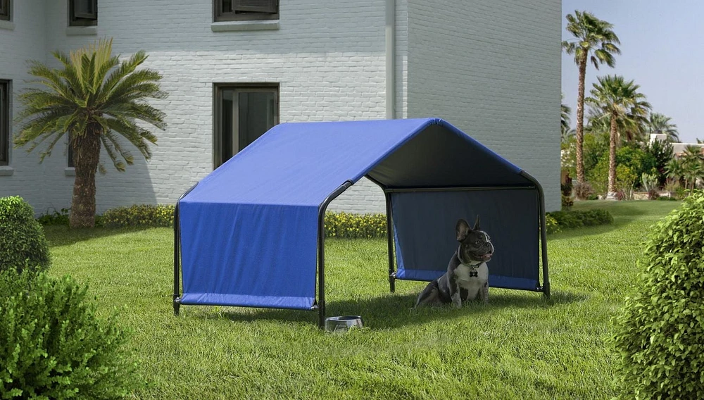 Abri pour animaux de compagnie 4 pi x 4 pi x 3 pi