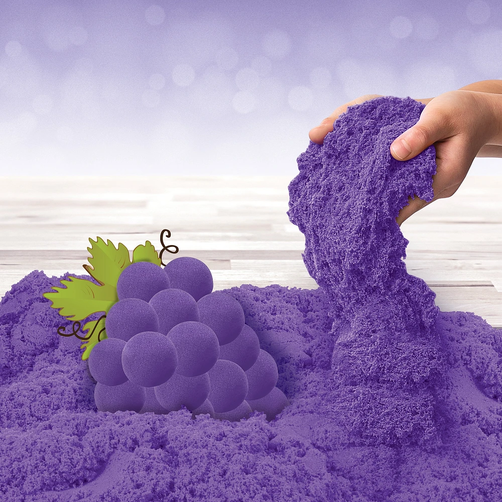Kinetic Sand, 8oz Glorious Grape Scented Play Sand, Sensory Toys for Kids Ages 3 and up