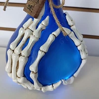 FAÇON DE CÉLÉBRER BOUTEILLE À ESPRIT LED EN RÉSINE 12 PO