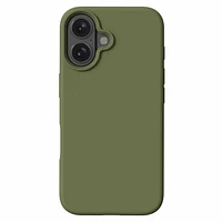 Blu Element Étui en Silicone avec MagSafe Olive pour iPhone 16