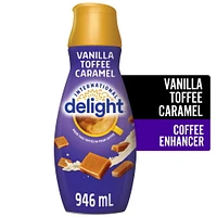 International Delight Vanilla Toffee Caramel Coffee Creamer, 946ml Coffee Whitener