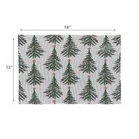 Set De Table Tapisserie Arbre 13 X 18 - Ensemble De 12