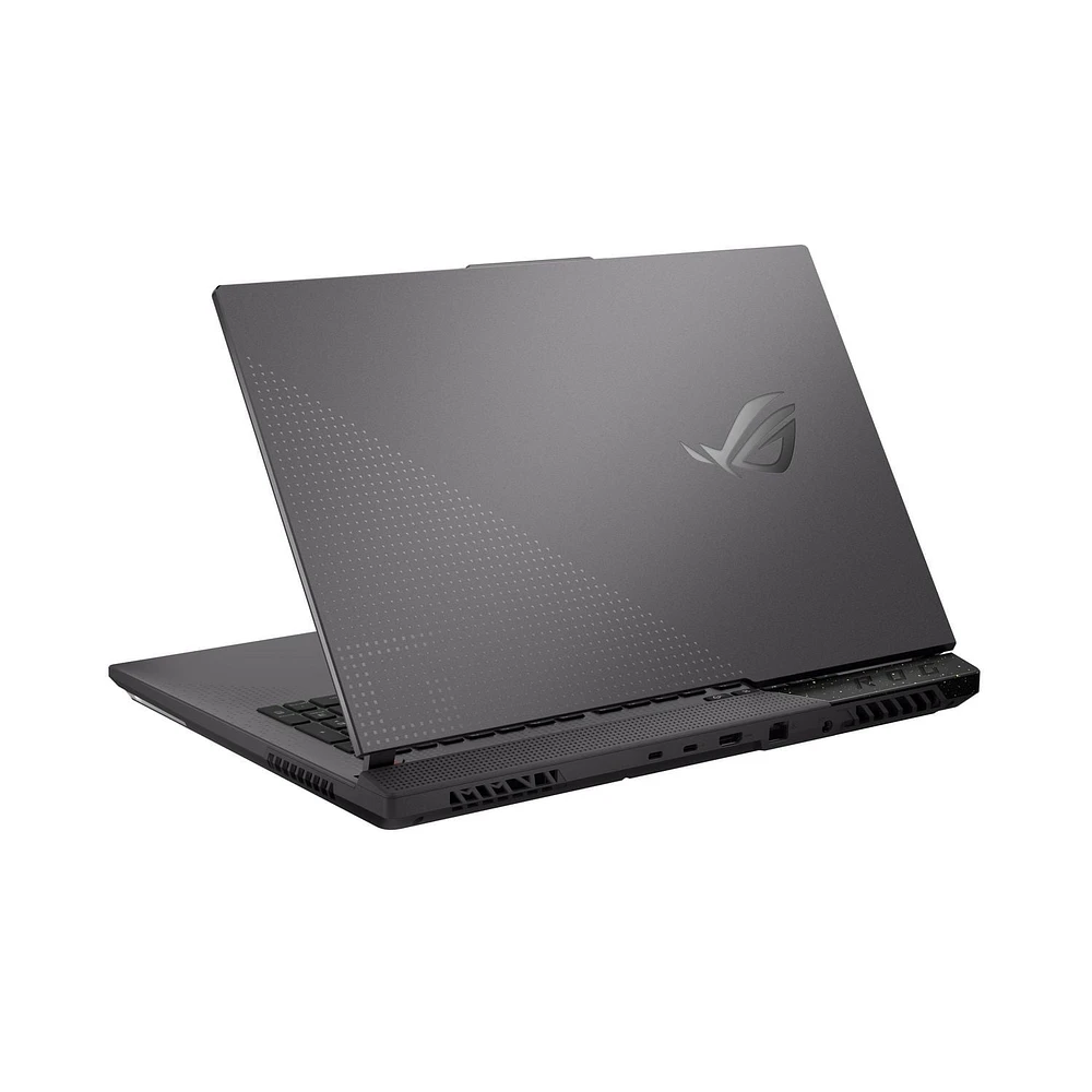 Ordinateur portable de jeu ASUS ROG Strix G17, écran QHD 240 Hz de 17,3 pouces, carte graphique GeForce RTX 4060, processeur AMD Ryzen 9 7945HX, mémoire DDR5 de 16 Go, SSD PCIe de 1 To, Wi-Fi 6E, Wind