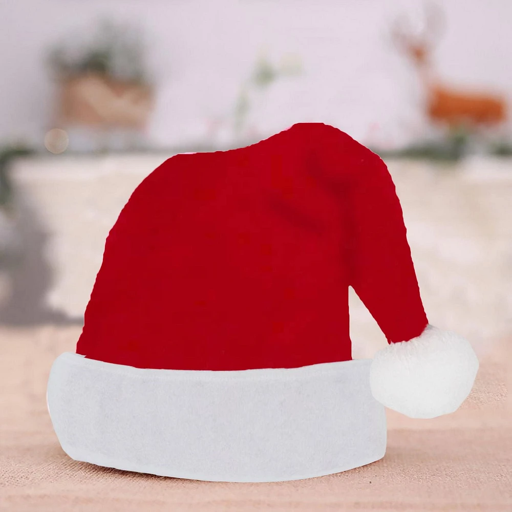 Bonnet de père Noël en feutre Holiday time