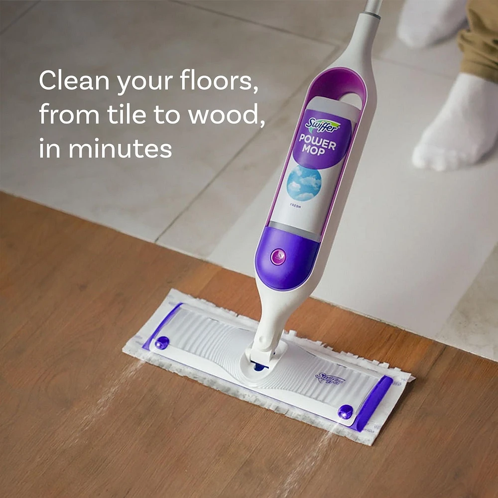 Swiffer PowerMop Multi-Surface Mopping Pad Refills for Floor Cleaning