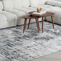 Rug Branch Atlas Classic Indoor Area Rug, White Beige, Modern - Living Room, Bedroom, Dining Room