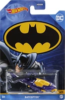 Hot Wheels Véhicule Batcopter issus de l’univers Batman, 3 ans et plus