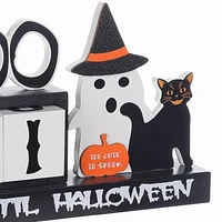 Calendrier fantôme sur le thème d’Halloween pour les décorations d’intérieur d’Halloween 24.1cm