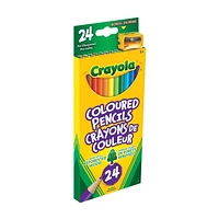 Crayons de couleur Crayola, 24 ct 24 CRAYONS