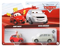 Packs de deux mini-véhicules Maddy Mcgear & Maddy's Dad Disney and Pixar Cars 3