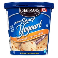Chapman's Frozen Yogurt Salty Caramel and Vanilla Bean, 2L