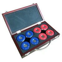 Ensemble de palets pour table de shuffleboard - ensemble de huit