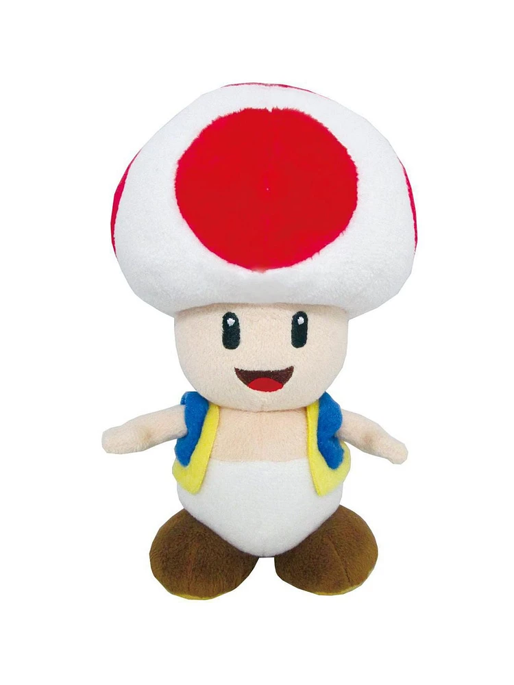 Red Toad 8" Plush