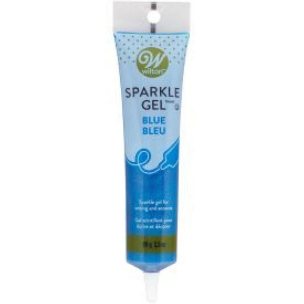 Wilton Blue Sparkle Gel, Sparkly Blue Piping Gel