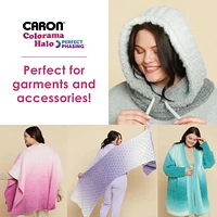 Caron® Fil Halo Colorama™, #5 Volumineux, 8 oz/227 g, 481 Yards Fil doux et luxueusement texturé
