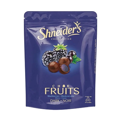 Fruits au chocolat noir et mûres Shneider's Fruits au chocolat noir et mûres