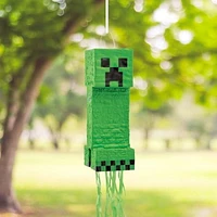 Minecraft Pinata, Pull String, 21 x 10in, Pull strings to break open