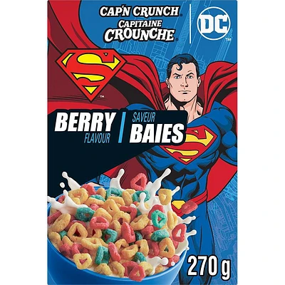 Cap'n Crunch DC Berry RTE Cereal