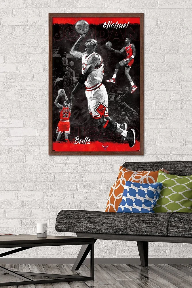 Michael Jordan - Sketch Wall Poster