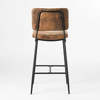 Homycasa Lot de 2 tabourets de bar – Tabourets de comptoir de 27 pouces pour îlot de cuisine