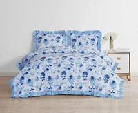 Elisa 3 Piece Reversible Quilt Set