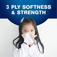 Scotties Supreme 3 Ply Soft & Strong Facial Tissue, Hypoallergenic and Dermatologist Tested, 18 Boxes, 81 Tissues per Box, 18 Boxes, 81 Tissues per Box.