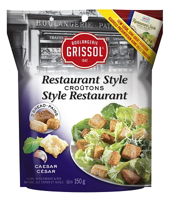 Boulangerie Grissol Three Bread Croutons Caesar