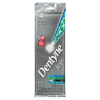Dentyne Ice Saveurs assorties, gomme sans sucre, 4 paquets (12 morceaux par paquet)