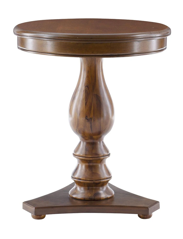 Table d'appoint Burnette, Noisette