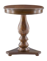 Table d'appoint Burnette, Noisette