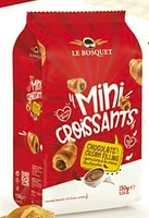 Le Bosquet mini croissants au chocolat 150g